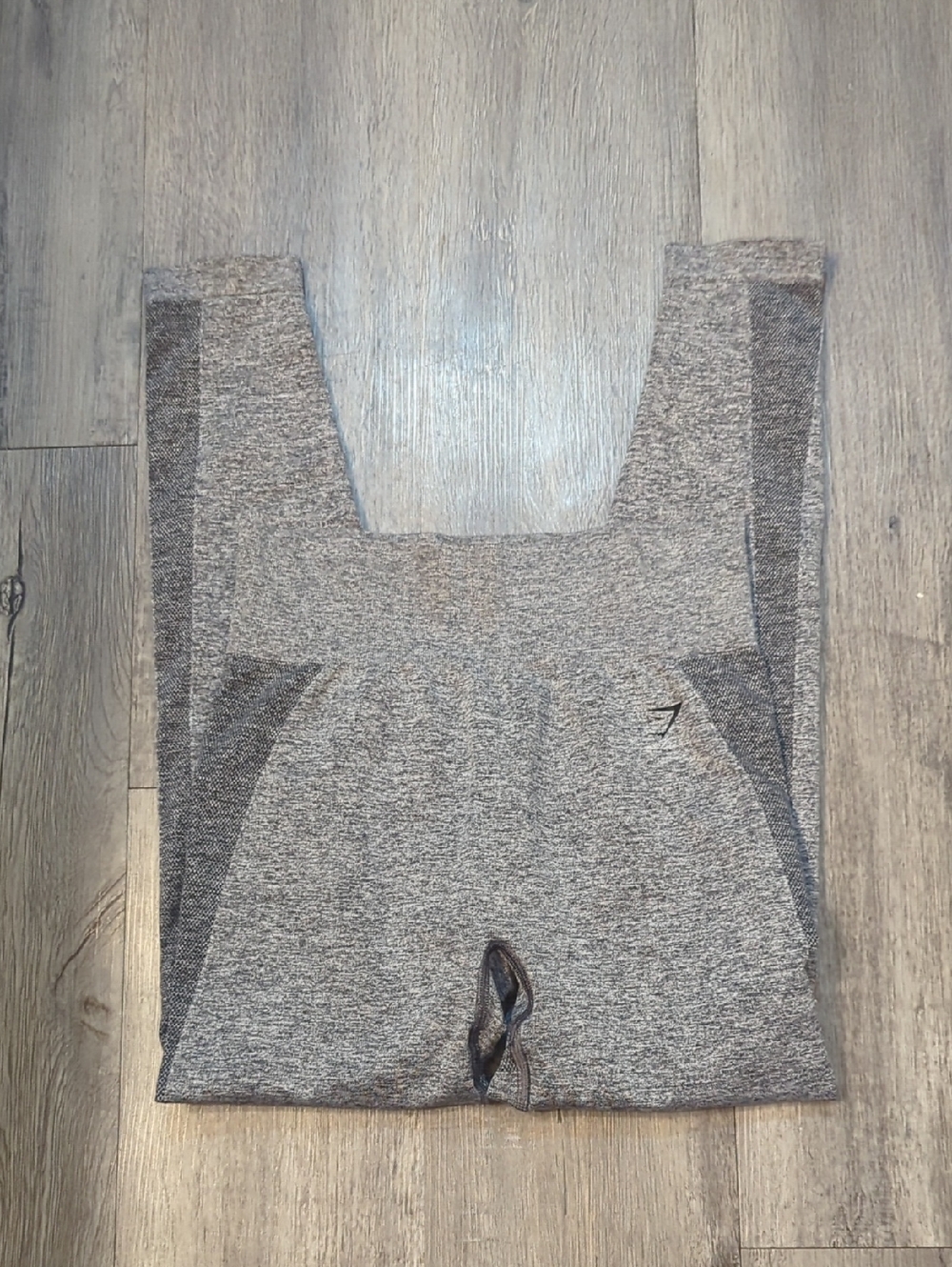 Gymshark Women's Grey Seamless Panel Leggings NOTES - Picture 4 of 6